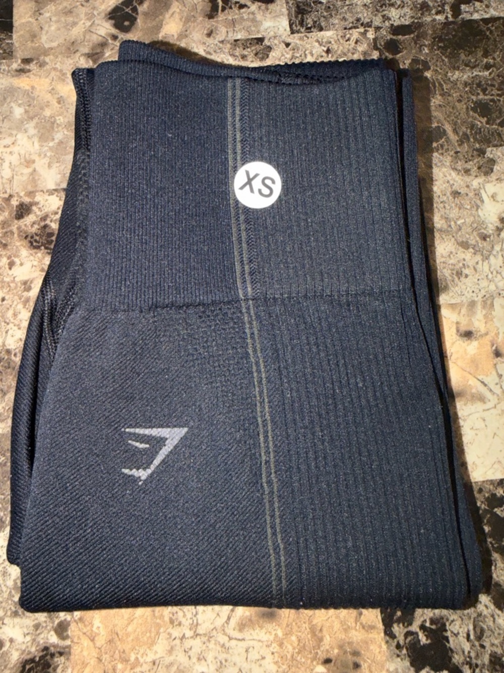 GYMSHARK BLACK COLOR SIZE X-SMALL LEGGING